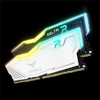 TEAM 16GB 2x8GB 3000MHZ DELTA RGB RAM BEYAZ TF4D416G3000HC16CDC01 - 1